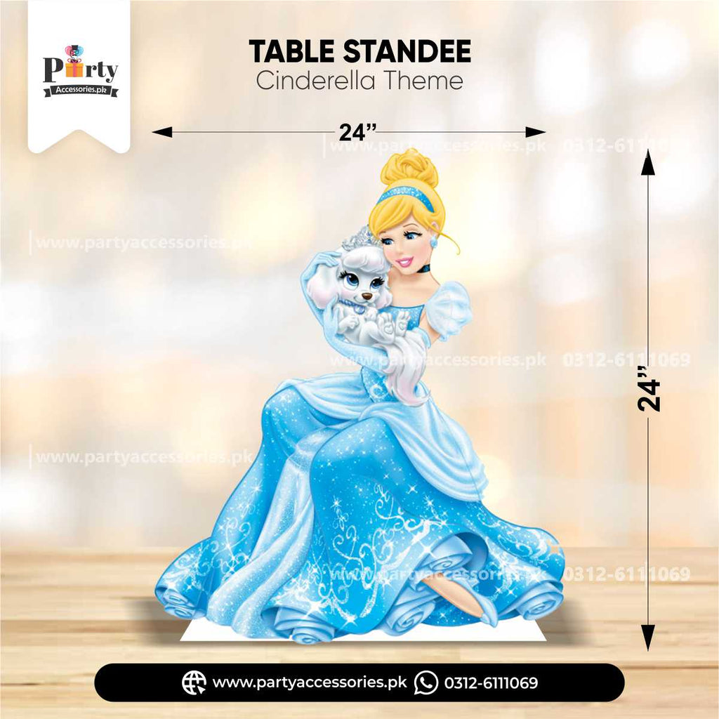 Cinderella Cutouts for Birthday Party Decoration
