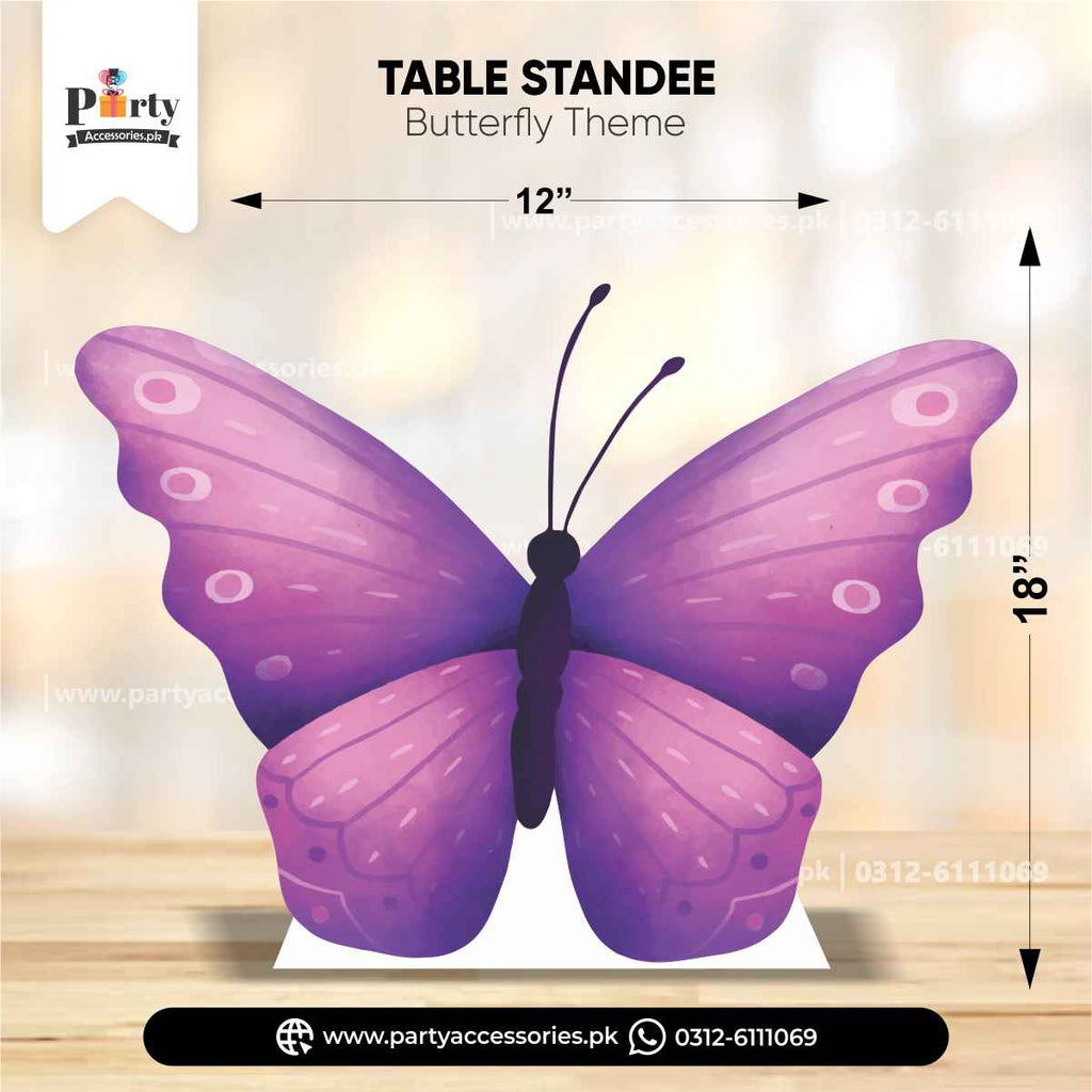 Butterfly Standing Cutouts| Custom Fairy Tale Party Decoration