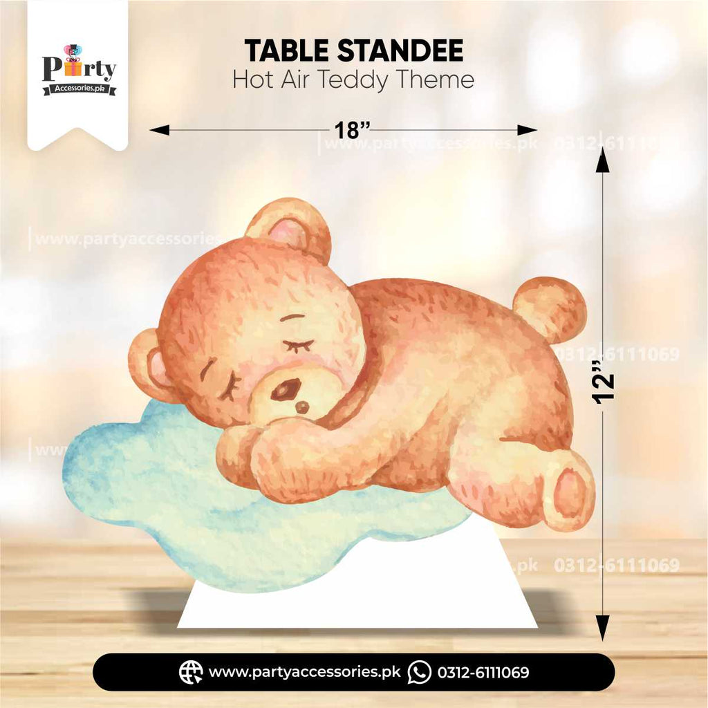 Bear Shape Standing Character Cutouts for Birthday Party Decoration