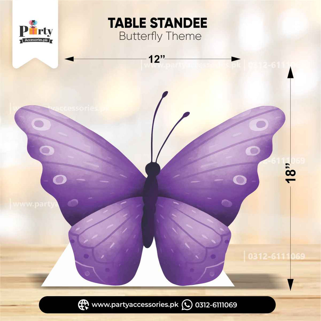 Butterfly Standing Cutouts| Custom Fairy Tale Party Decoration