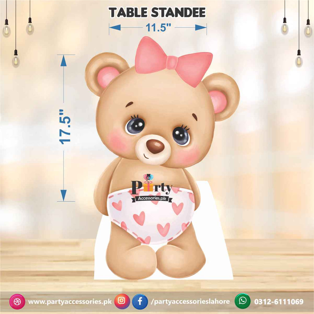 gender reveal table decorations