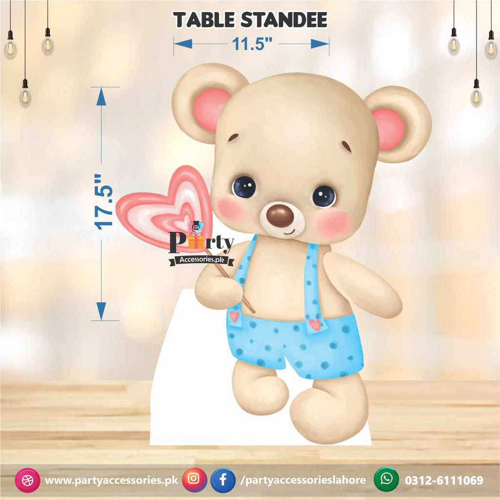 gender reveal table decorations