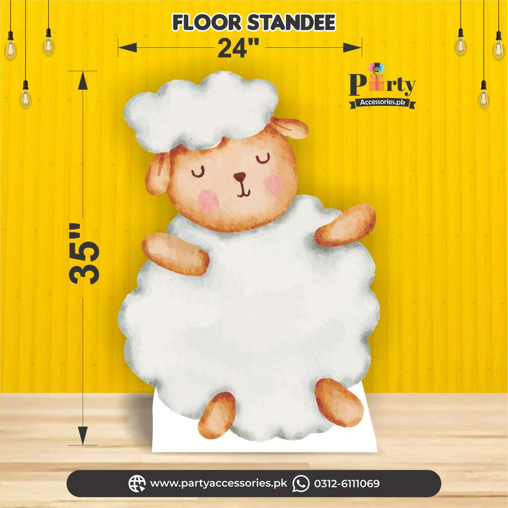 Aqeeqa celebration Table / Floor  cutout standees for girl Aqiqah