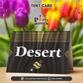 hajj decoration ideas table tent cards