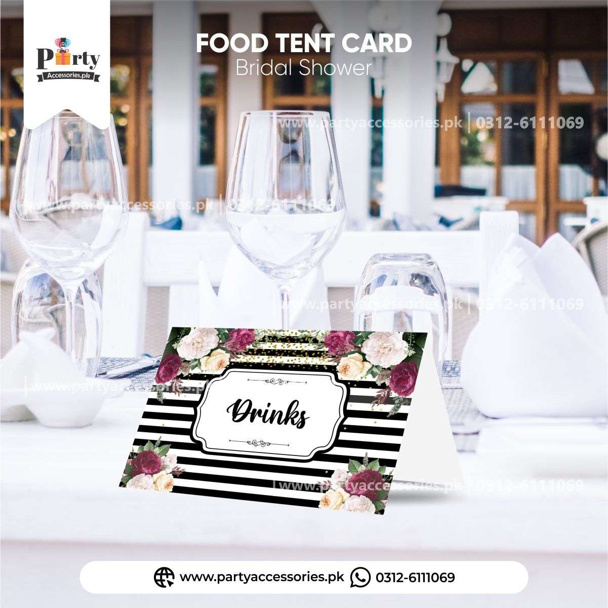 Bridal shower customized table tent cards for decoration amazon decoration ideas 