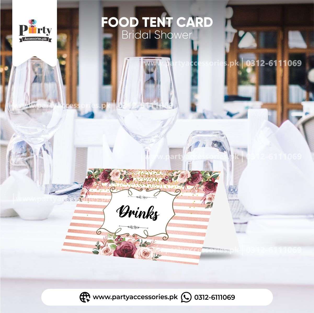 Bridal shower customized table tent cards for decoration pinterest decoration ideas