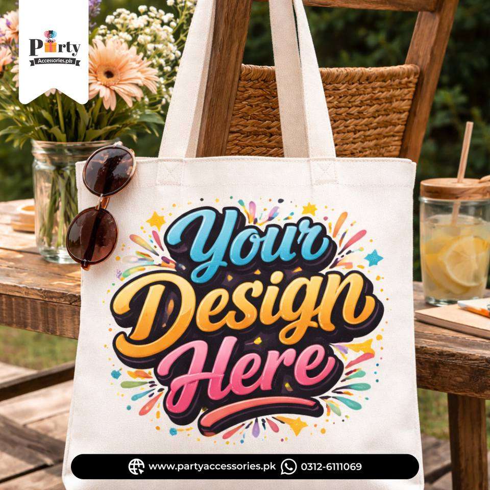 Custom Tote Bags – Print Your Design on Canvas Tote
