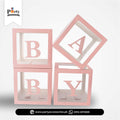 Welcome baby girl party decoration baby boxes