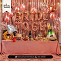 Bride To Be Rose Gold Decoration Kit – Bridal Shower & Bachelorette Party Balloon Set