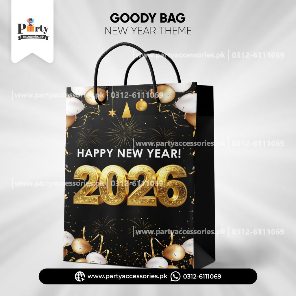 new year theme party goody  bags 