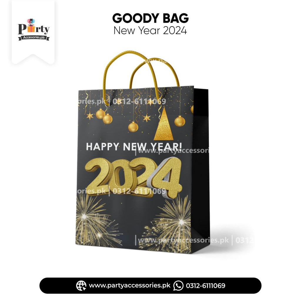 new year customized favor bags 