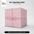 first tooth party wrapping sheet
