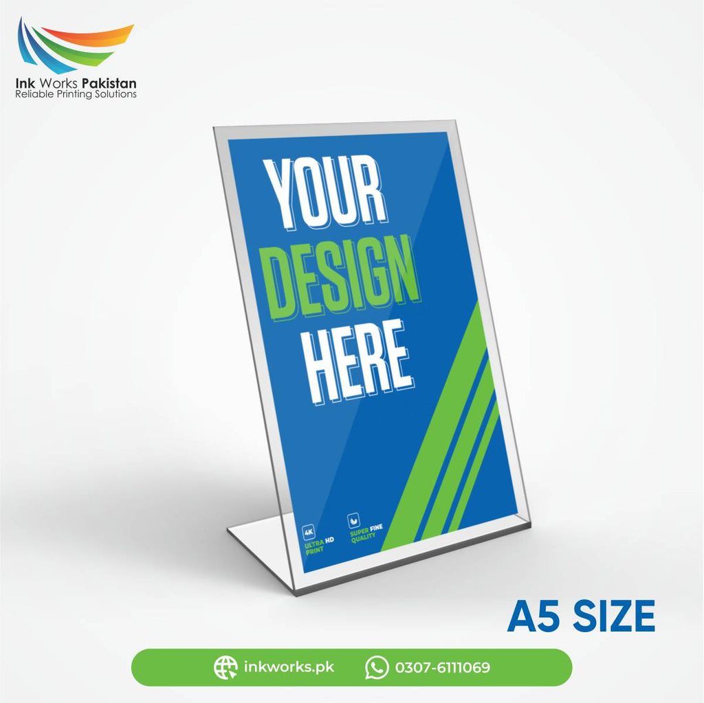 A5 size Custom Flyer Holder