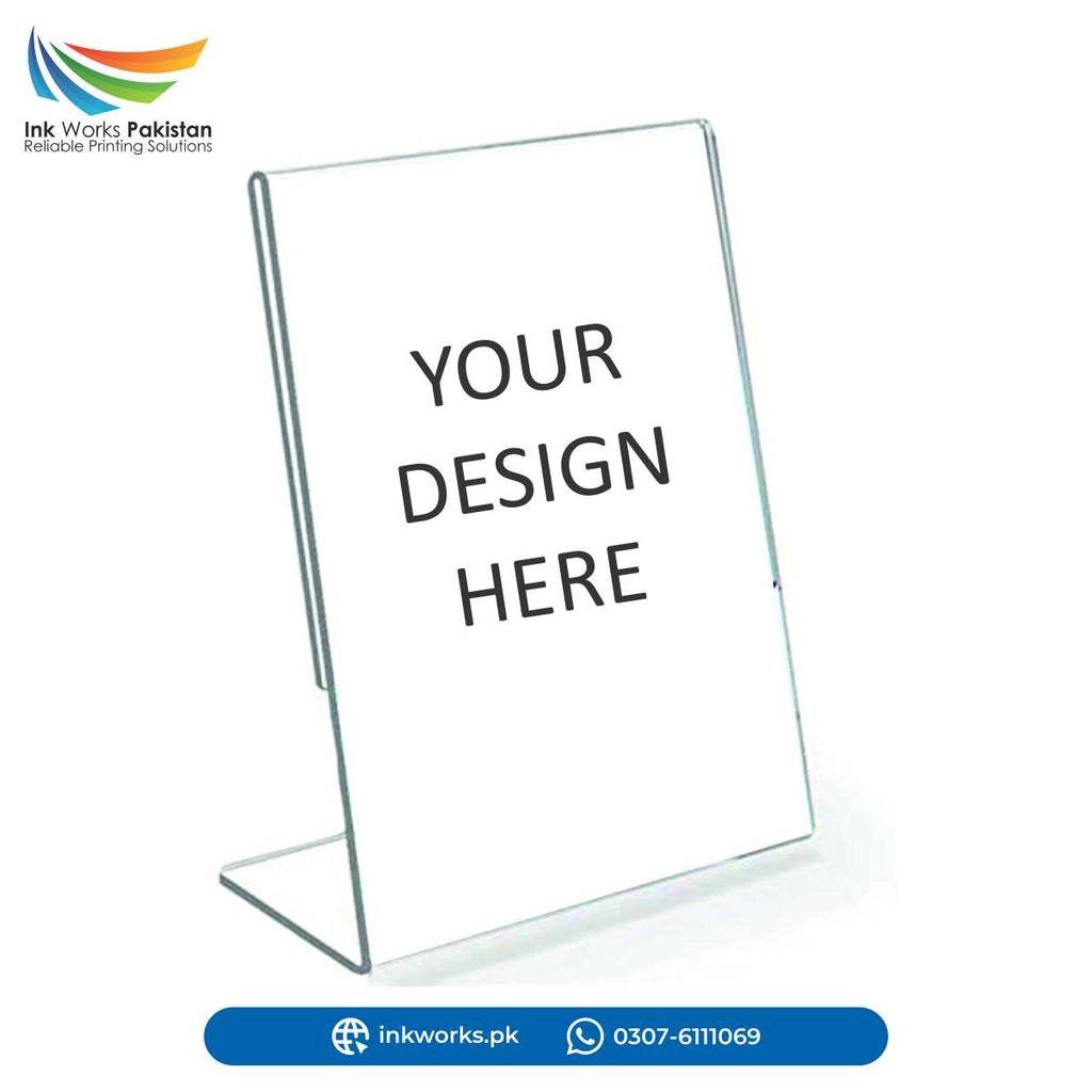 Personalized Acrylic Table Holdrers