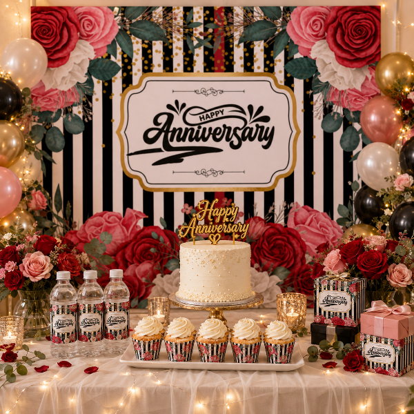 happy anniversary decorations and party accessories