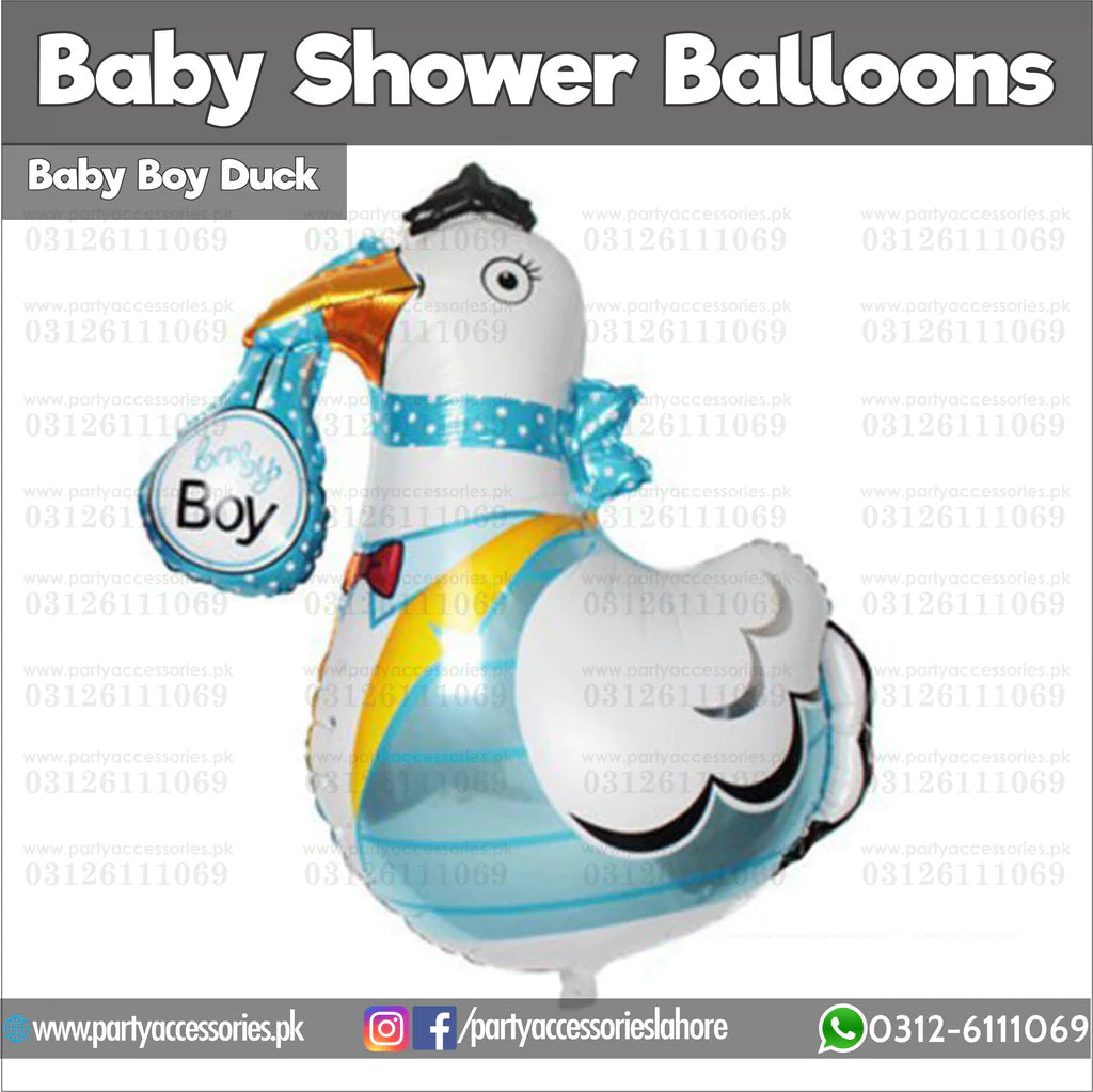 Baby Boy large foil Balloon for baby shower and welcome baby boy