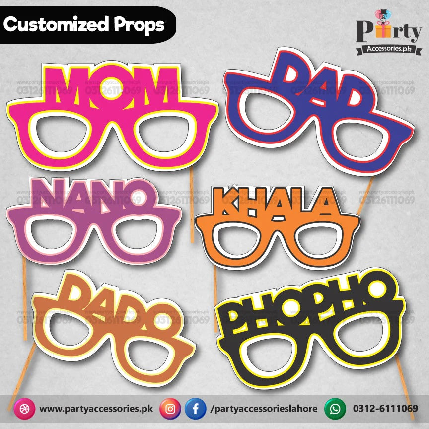 Welcome baby Customized Photo props