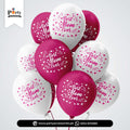 Best Mom Ever Printed Latex Balloon for Mother's day Celebration 