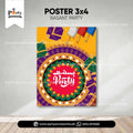 Basant Festival Wall Decoration Poster – Colorful Spring Celebration Décor
