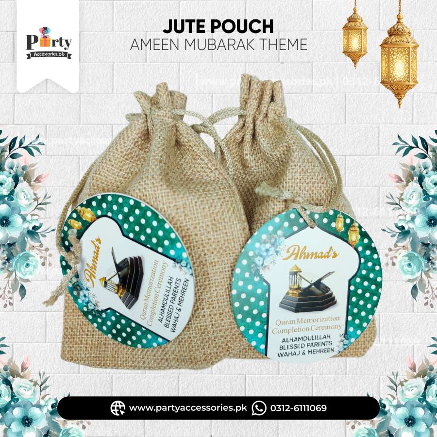 Customized Bid boxes for ameen mubarak decoration