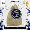 Jute Bid Pouches for Ameen Mubarak