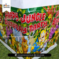 Jungle Safari Birthday Table Cover