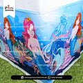 mermaid theme table top sheet cover