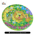 Jungle Safari Theme Disposable Paper Plates – Pack of 10 Kids Party Tableware