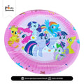 Little Pony Theme Disposable Paper Plates – Pack of 10 Kids Party Tableware