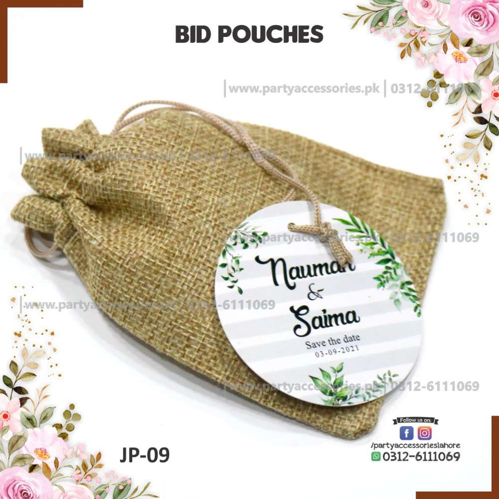 wedding nikah favor boxes pouches
