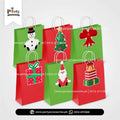 Christmas Theme Cutout Goody Bags – Premium Party Favor Bags