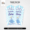 Cinderella Theme Customized Gift / Thank You Tags for Birthday Party Decoration