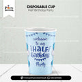 half birthday theme party customized paper cups 