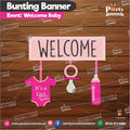 WELCOME HANGING for boy or girl wall decoration for welcome home new baby
