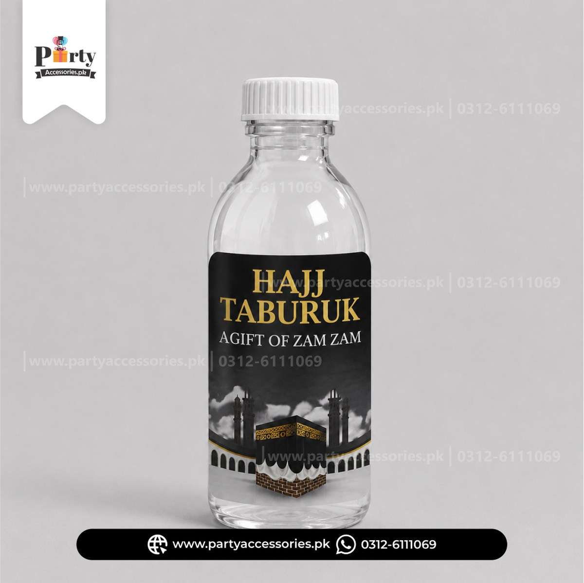 Zam Zam Water Bottle for Hajj Taburuk