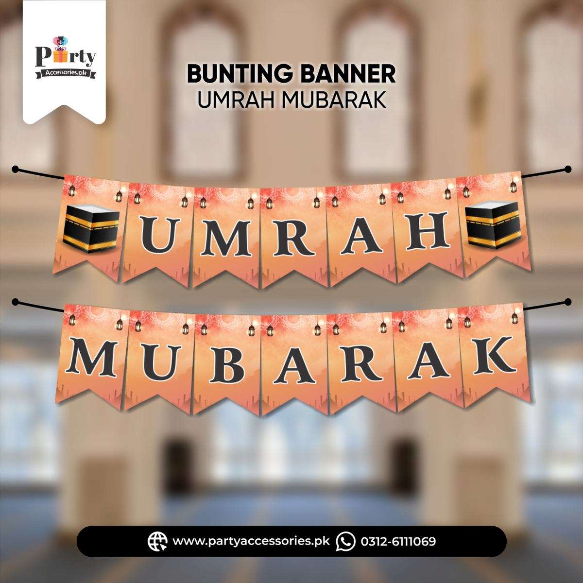 Umrah Mubarak home decoration ideas
