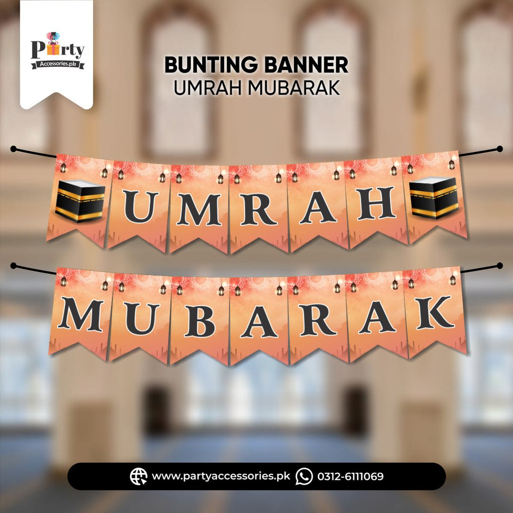 Umrah Mubarak home decoration ideas