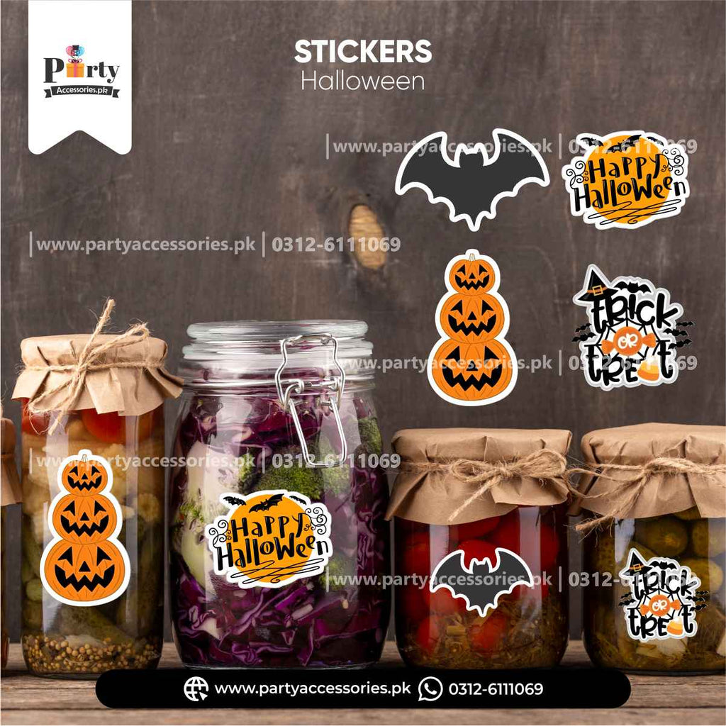 Halloween party decoration stickers