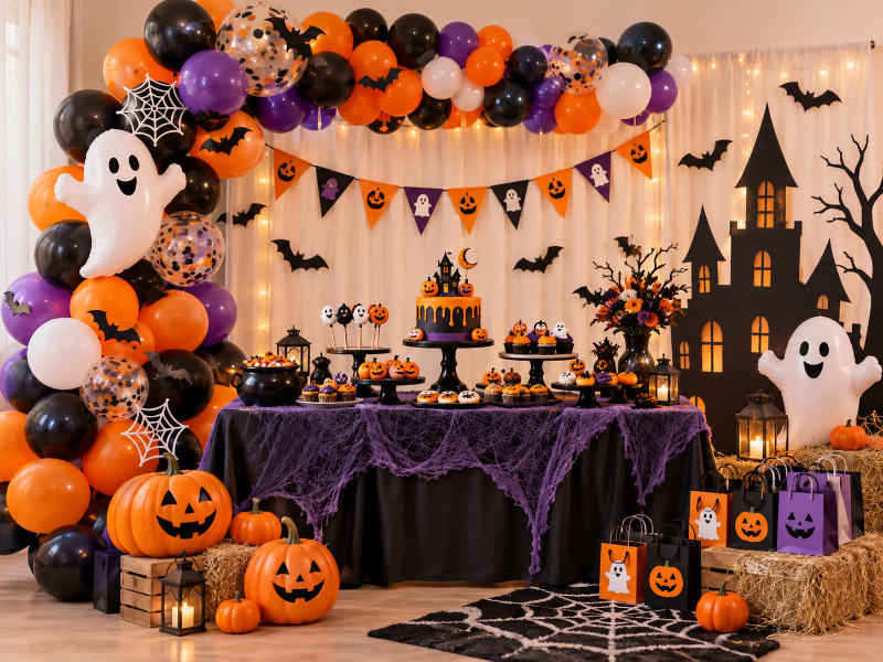 halloween theme party decorations