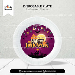 With plates