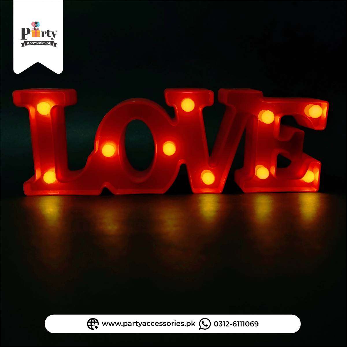 “LOVE” LED Decorative Light