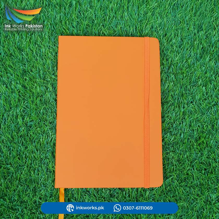 Custom Company Name Logo Diary | Personalized NoteBook | Customized Diaries | InkWorks Pakistan
