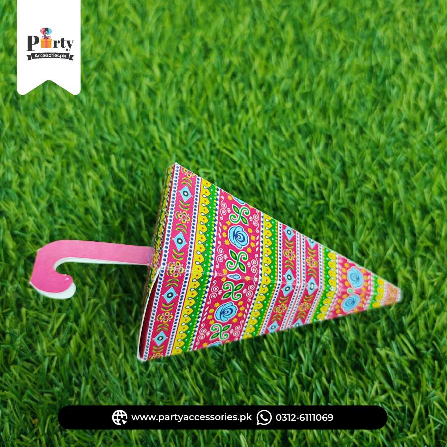 Customized Umbrella Shape Bid Box