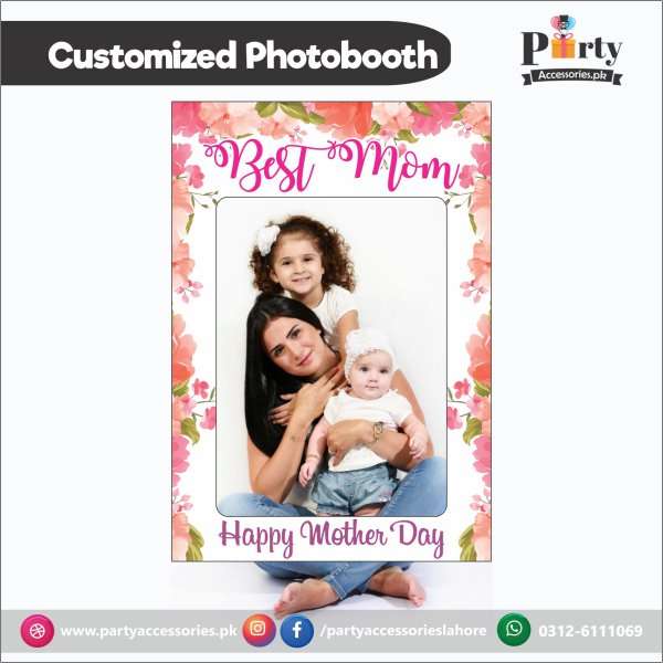 Mothers day Photobooth frame for decoration 