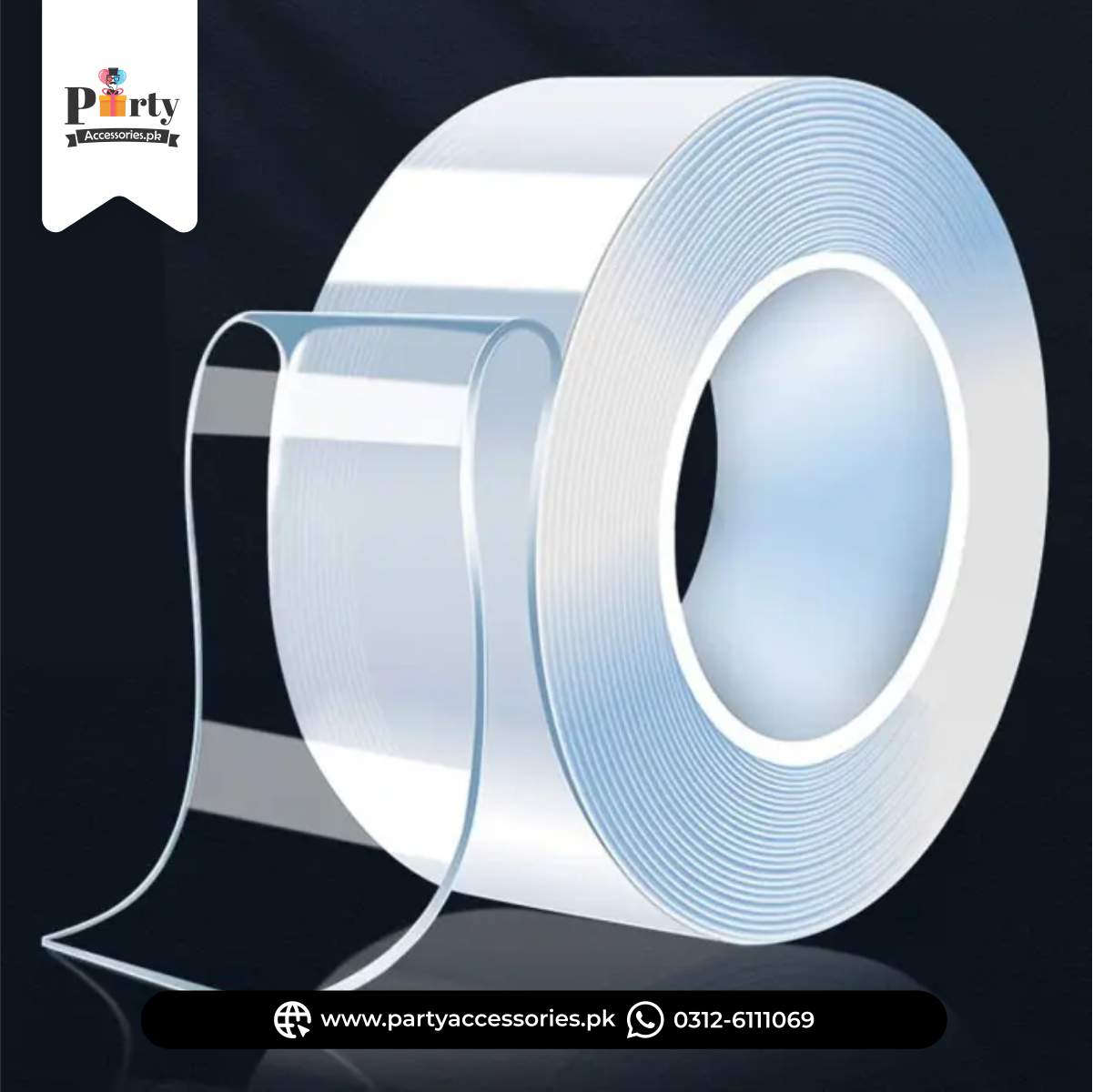 Nano Tape – Double Sided Transparent Magic Adhesive