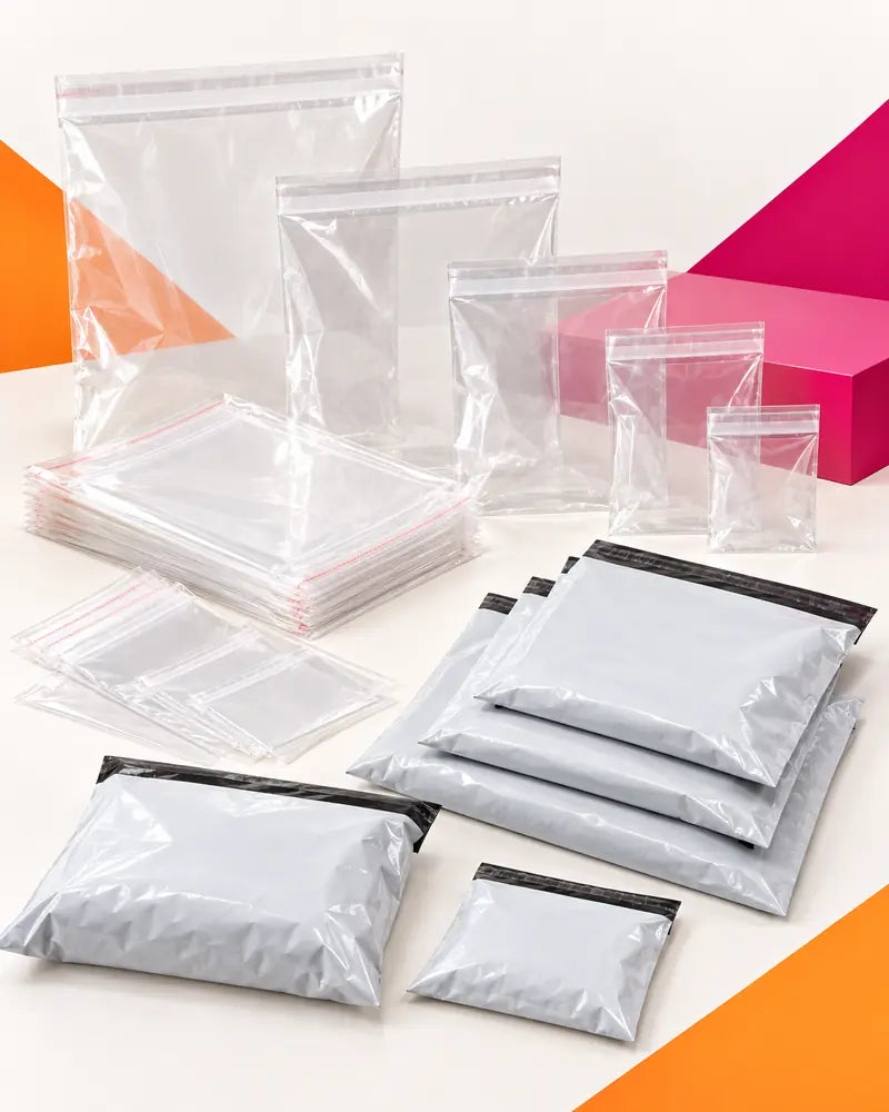 courier flyers zipper bags 