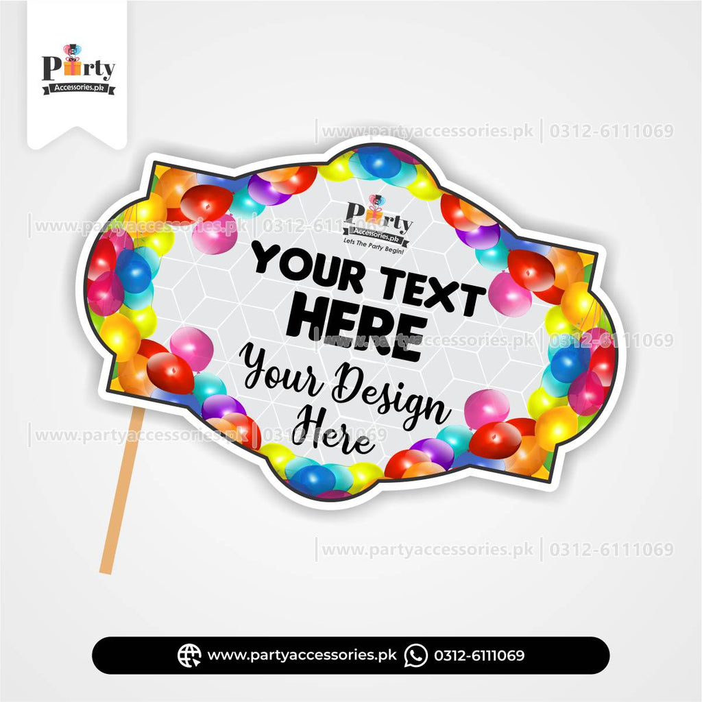 Customized wedding Props 