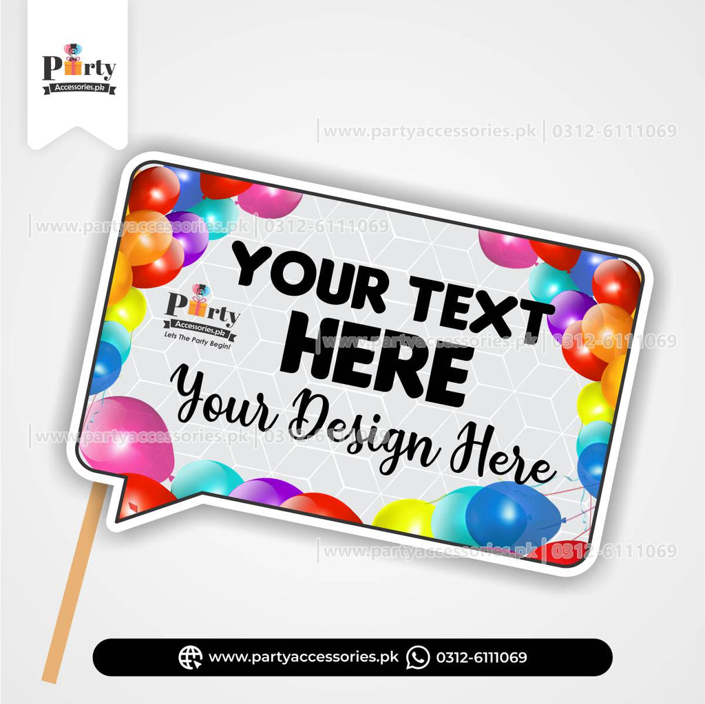 Custom your design prop