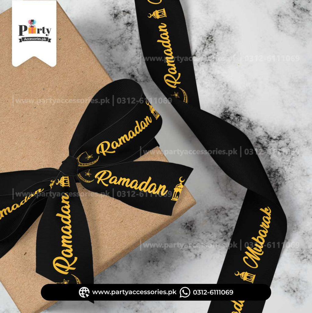 Ramadan Mubarak Decoration Ribbons