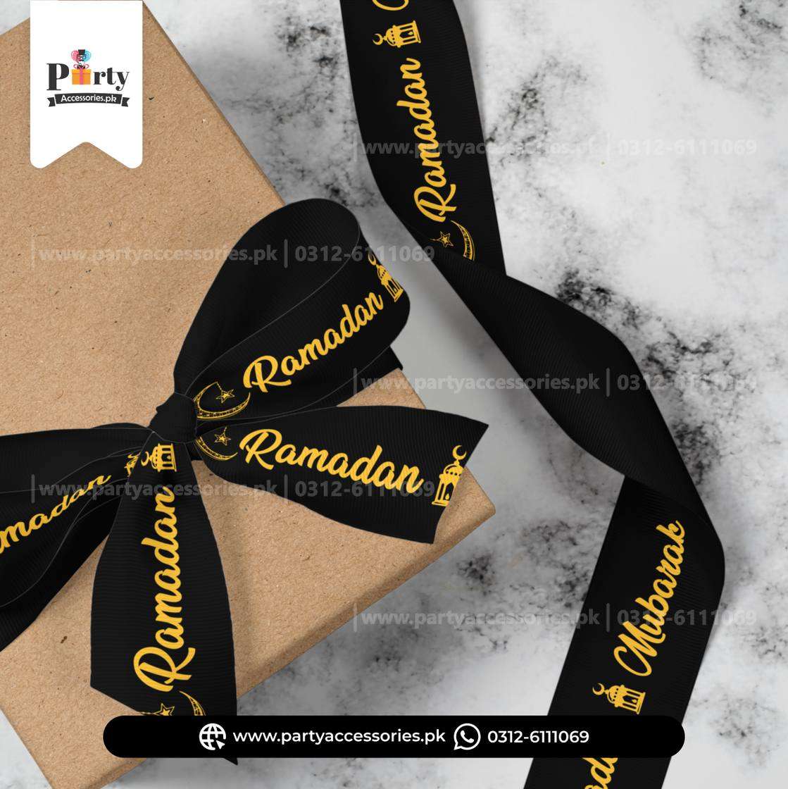 Ramadan Mubarak Decoration Ribbons
